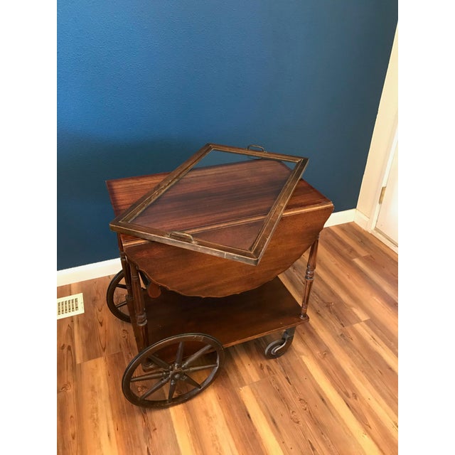 Antique Paalman Tea Cart Chairish