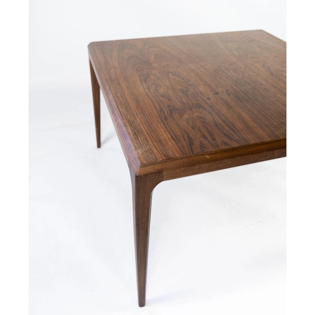 Coffee Table in Rosewood by Johannes Andersen for CFC Silkeborg, 1960s For Sale - Image 3 of 10