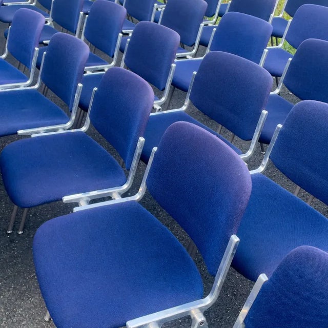 Vintage DSC 106 Chairs by Giancarlo Piretti, 1990s, Set of 20 For Sale - Image 10 of 12