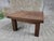 Large Mid-Century Modern Square Oak Coffee Table, 1970s For Sale - Image 10 of 13