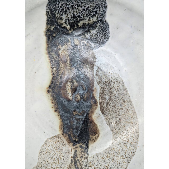 Ceramic 1970s Studio Pottery Artisan Signed Glazed Stoneware Trinket Dish For Sale - Image 7 of 9