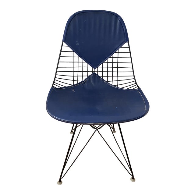 Vintage Herman Miller Wire Chair Chairish