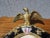Ceramic Vintage Picture W British Gentleman W Ceramic Frame & Eagle Motif & Stars For Sale - Image 7 of 12