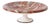 Neoclassical Faux Marble Plate on Pedestal, 1960s For Sale