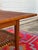 Brown 1960s Extra Large Danish Teak Coffee Table With Cane Shelf For Sale - Image 8 of 14