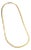 Vintage 14k Gold Plated Herringbone Chain, 18" For Sale