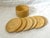 Set of 6 bamboo coaster with holder. Great for a beach decor or outside bbq, parties etc. counting the case it will be a...