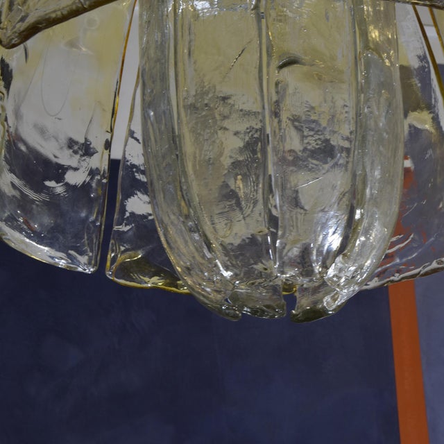 Vintage Pendant in the style of Carlo Nason for AV Mazzega, 1970s For Sale - Image 9 of 10