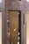 Mid 20th Century European 5 Ft. Brass Free Standing Display Case For Sale - Image 6 of 14