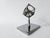 1970s Midcentury Chrome Paperweight, Model, Turners Cube, Desk Sculpture, 1970s For Sale - Image 5 of 13