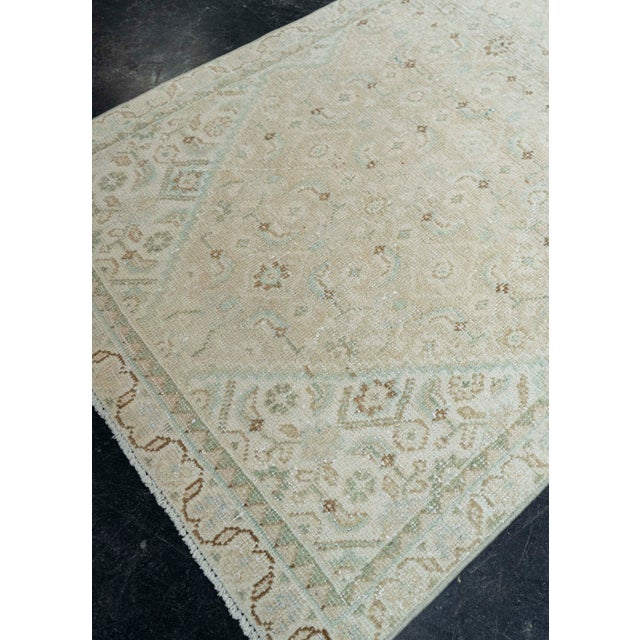 Brown Turkish Vintage Rug 3' x 9'5" #21114 For Sale - Image 8 of 8