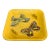 1960s Yellow Ceramic Butterfly Ashtray For Sale