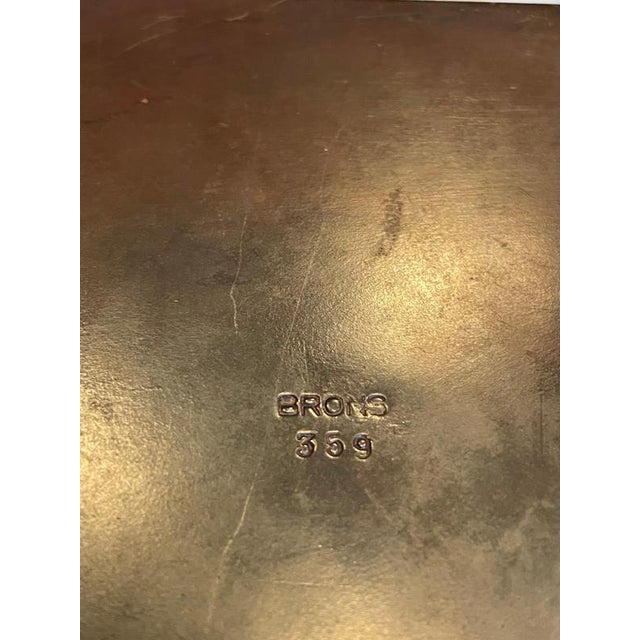 Swedish Grace Bronze Card Box, 1930s For Sale - Image 9 of 10