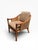 English Set of 4 Vintage McGuire San Francisco Bamboo Rattan & Cane Lounge Dining Armchairs For Sale - Image 3 of 17