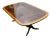 Brown Vintage Federal Style Mahogany & Satinwood Banded Dining Table For Sale - Image 8 of 11