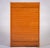 Danish Teak Tambour-Door Filing Cabinet, 1960s For Sale - Image 4 of 9