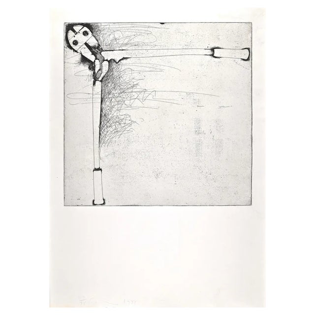 Jim Dine, The Pincers, Original Etching, 1973 For Sale