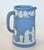 Wedgwood Vintage Wedgwood Jasperware Pale Blue Trojan Jug – Classical Creamer Pitcher For Sale - Image 4 of 7