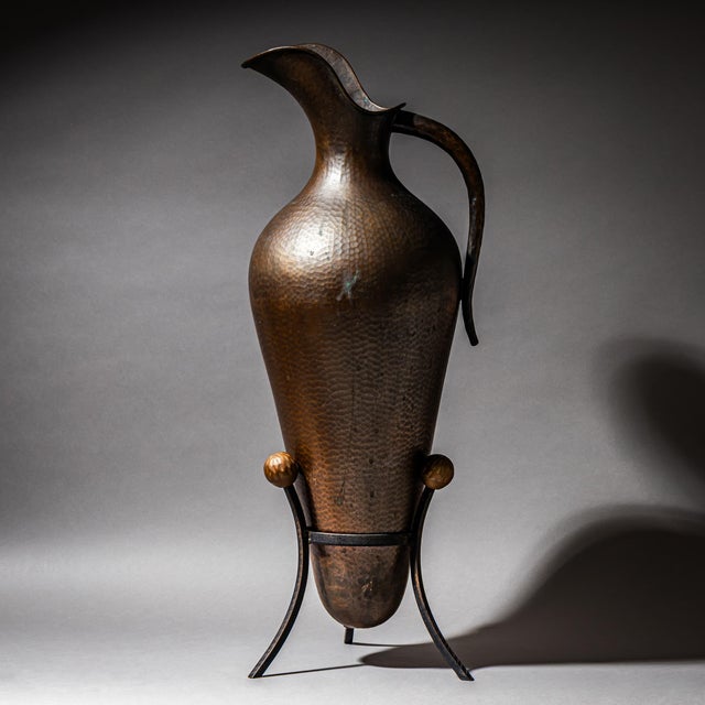 Vintage Italian Copper Vessel, 1970s For Sale - Image 9 of 9