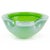 Murano Vintage Opalescent Green White Italian Art Glass Decorative Folded Rim Bowl Ashtray For Sale In Orlando - Image 6 of 6