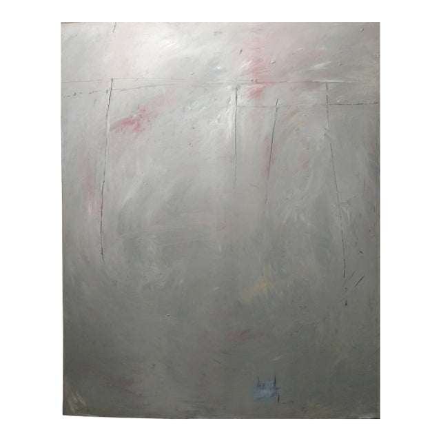 Tom Lieber, Untitled Large Abstract Expressionist Color Oil Painting Tom Lieber For Sale