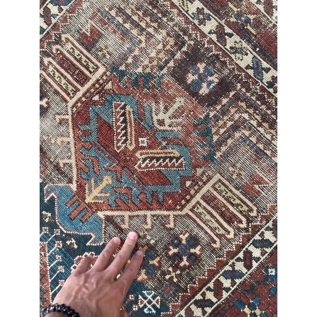 **All of our Antique rugs and Vintage rugs have been cleaned and are ready to use!** Enjoy! Name: ANCIENT Nomadic...