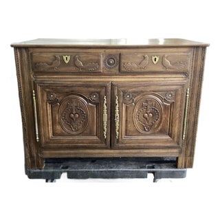 French Antique Chestnut Sideboard/Buffet For Sale