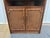 1980s Vintage Brown Faux Bamboo Secretary Bookcase For Sale In Naples, FL - Image 6 of 8