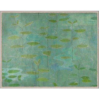 Lilies Art Print in Acrylic Box Frame by Paule Marrot For Sale