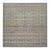 Modern Tabriz Style Wool Area Rug – Faded Teal, Terracotta & Ochre Traditional For Sale