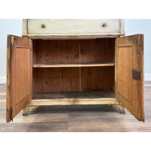 This charming authentic late 19th-century Swedish Gustavian Provincial side cabinet embodies the understated elegance of...