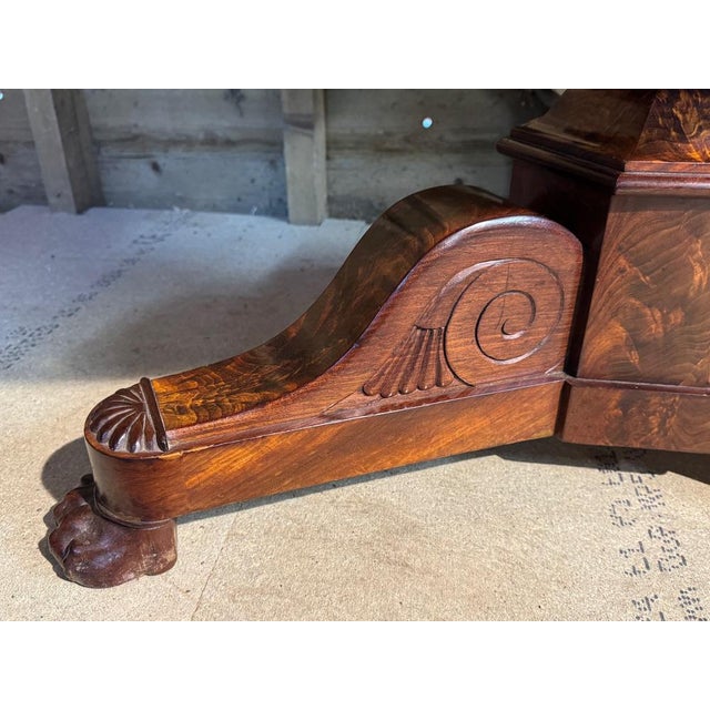 Brown Antique French Gueridon Centre Table, 1830 For Sale - Image 8 of 13