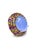 Bochic “Orient” Vintage Chalcedony & Multi Gem Cocktail Ring - 18K Gold & Silver For Sale In New York - Image 6 of 7
