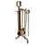 Vintage Fireplace Tools in Cast Iron, 1960s, Set of 5 For Sale - Image 12 of 12