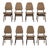 Bruk Sorheim for Sorheim Mill Mid Century Norwegian Teak Dining Chairs - Set of 8 For Sale