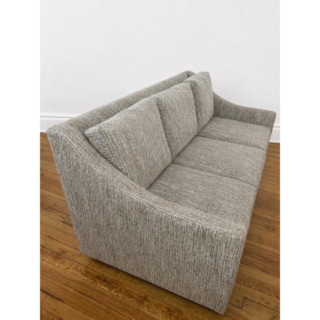 2020s Beautiful Kravet 3 Seater Sofa in Boucle For Sale - Image 5 of 7
