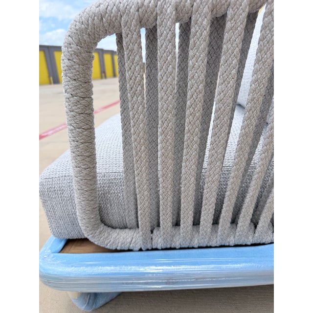 Textile Minotti Sunray Outdoor Armchair For Sale - Image 7 of 11