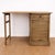 Vintage Oak Desk with Shutter, Spain, 1940s For Sale - Image 9 of 9