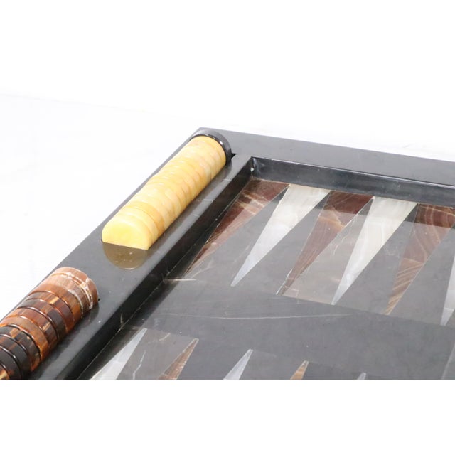 Vintage Marble and Onyx Made in Italy Circa 1970's For Sale - Image 11 of 13