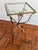 Metal 1970s Hollywood Regency Gilt Metal Ivy Leaf Plant Stand Side Table For Sale - Image 7 of 12
