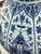 Ceramic 19th-Century Wedgwood “Brocade” Blue and White Pitcher and Wash Basin Set For Sale - Image 7 of 12