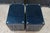 2 Mid Century John Stuart Navy Blue Lacquer Nightstands Bedside Chests MCM Pair For Sale - Image 10 of 18