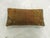 Contemporary Brown Narrow Vintage Turkish Bolster Size Rug Pillow For Sale - Image 3 of 5