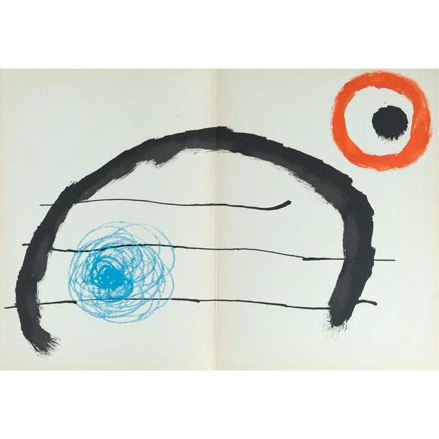 Joan Miró (1893-1983) Obra Inedita Recent XI Original color lithograph On wove paper, 44 x 30 cm (approx. 17 x 12 inches)...