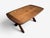 Danish Modern, Brutalist Dining Table, Stained Pine, Denmark, 1960s For Sale - Image 12 of 18