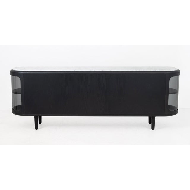 Matteo Zorzenoni "Settebello" Black Sideboard For Sale - Image 10 of 10