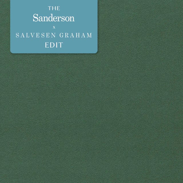 Sanderson Dorton Fabric in Sage For Sale