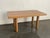 1970s Solid Oak Dining Table For Sale - Image 6 of 8