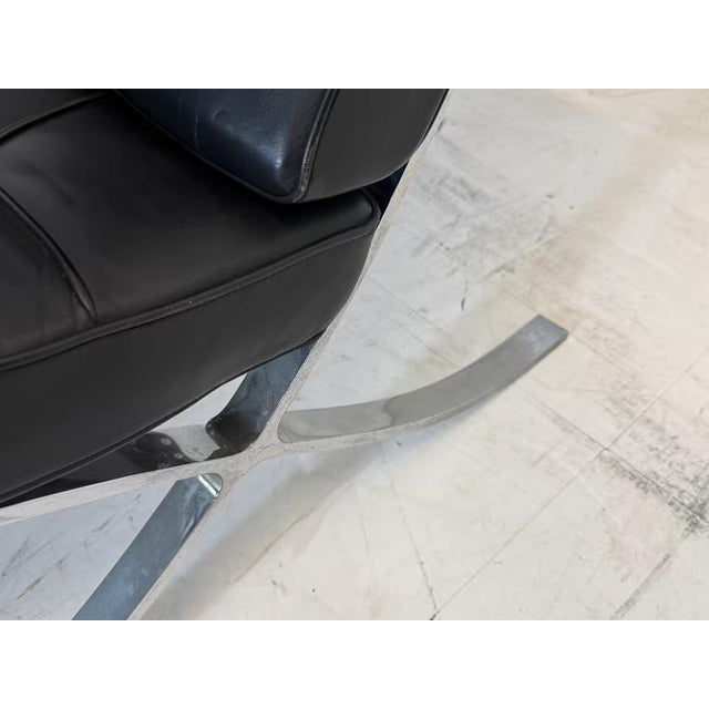 Leather Barcelona Chairs by Ludwig Mies van der Rohe for Knoll Inc. For Sale - Image 12 of 18