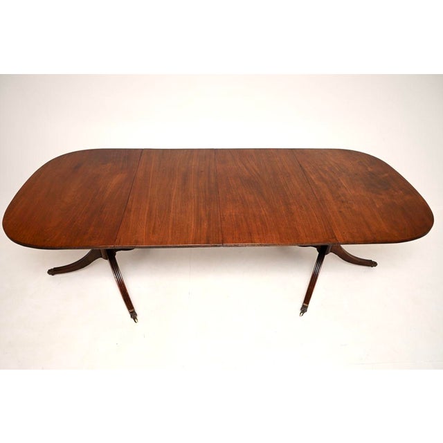 Early 20th Century Antique Regency Extending Dining Table, 1900 For Sale - Image 5 of 9